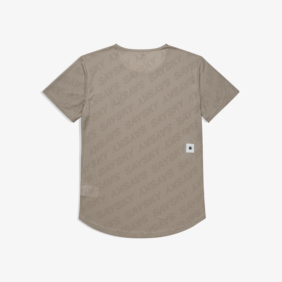 Saysky Men's Reactive Flow T-Shirt "Dark Beige" - Image 2