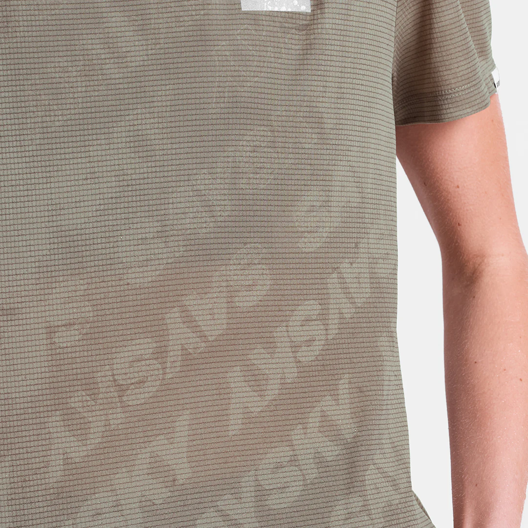 Saysky Men's Reactive Flow T-Shirt "Dark Beige" - Image 4