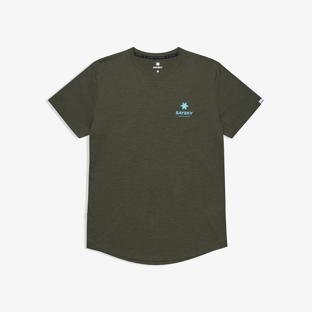 Saysky Men's Statement Combat Pro T-Shirt "Long Run Sundays" - Image 2