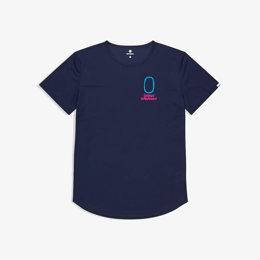 Saysky Men's Statement Flow T-Shirt "Blue"