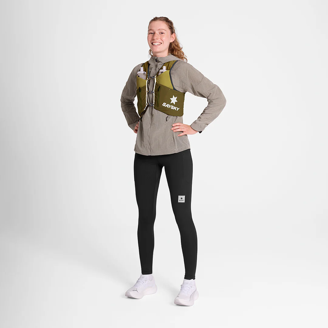 Saysky Unisex Flow Vest 12L Hydration Vest Set "Green" - Image 3