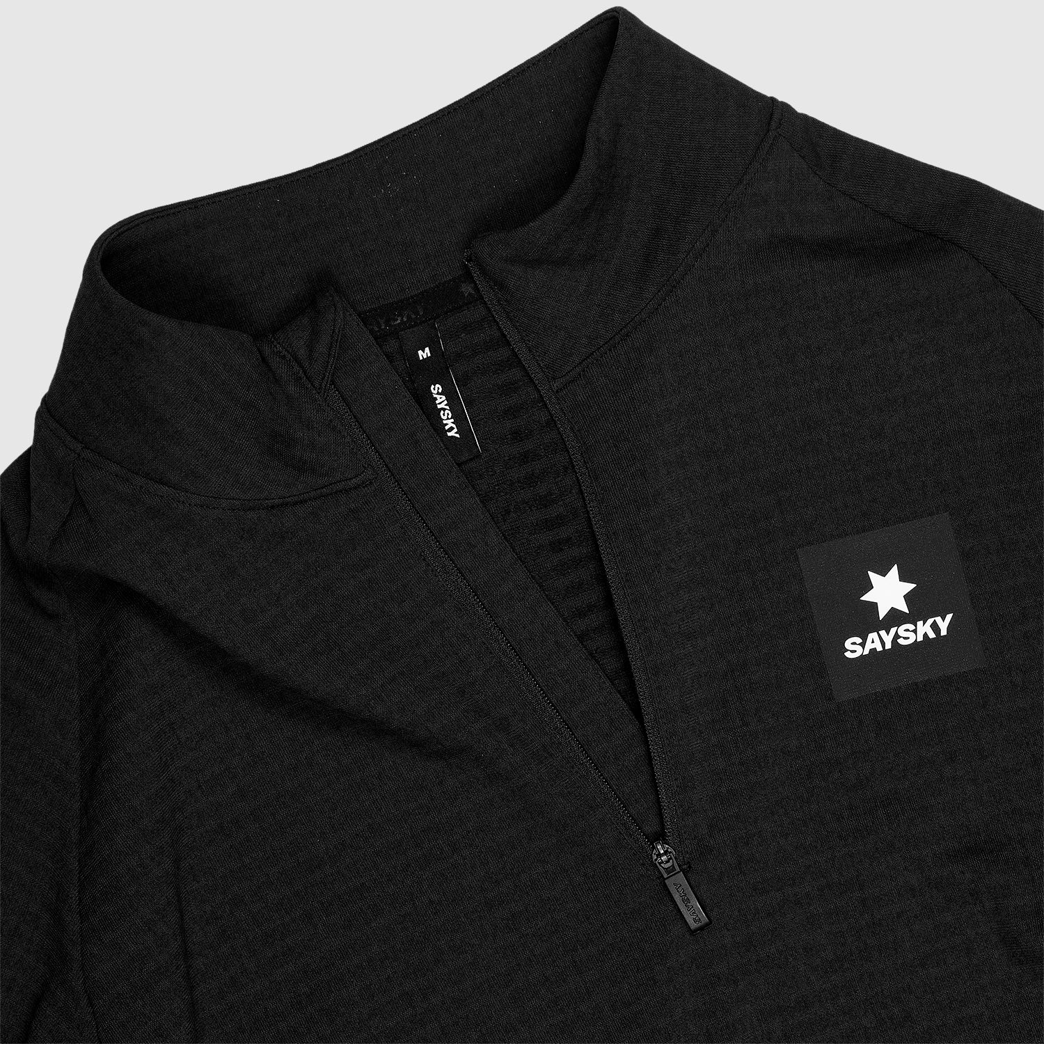 Saysky Women's Blaze Half Zip Light Fleece "Black" - Image 6