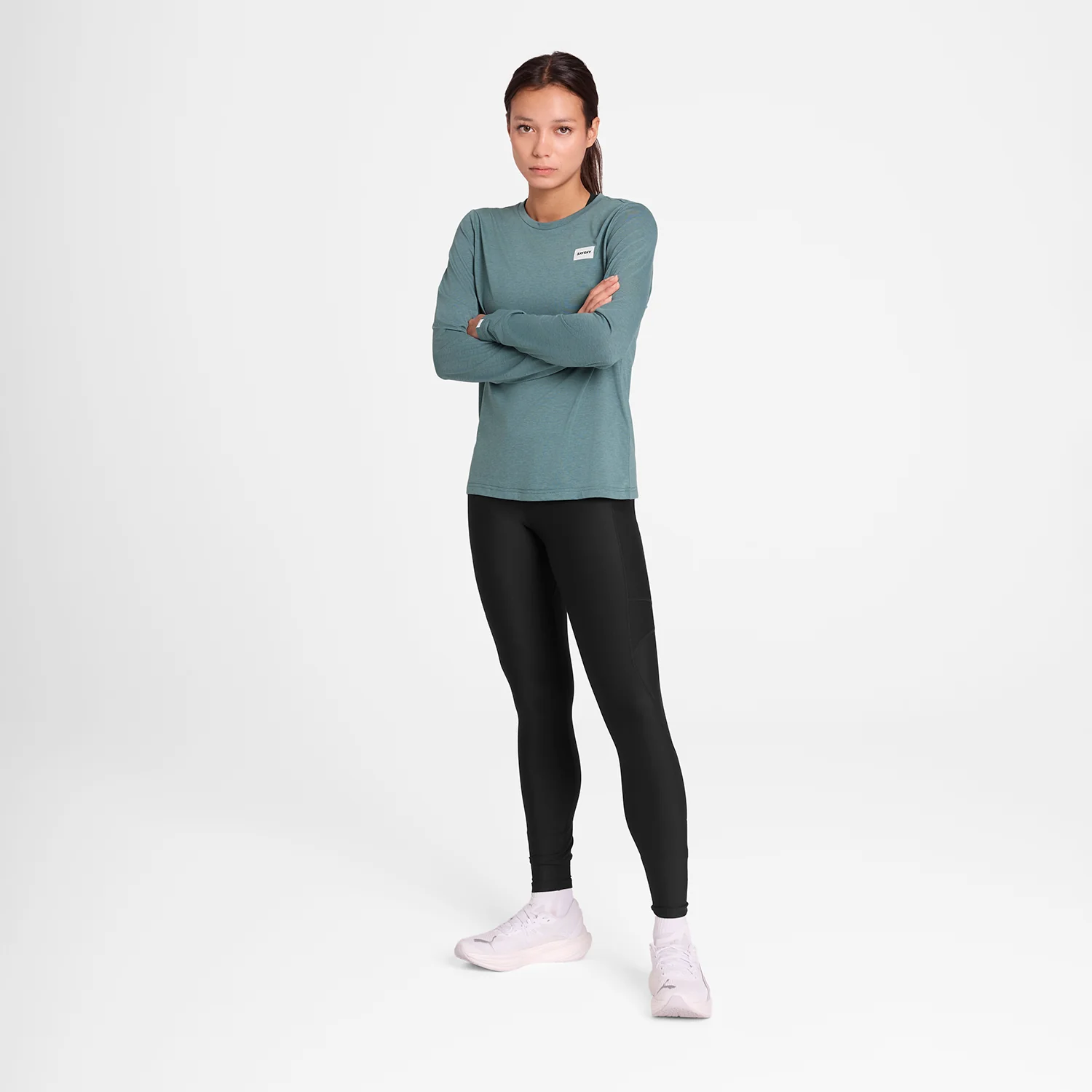 Saysky Women's Clean Motion Long Sleeve "Blue" - Image 3