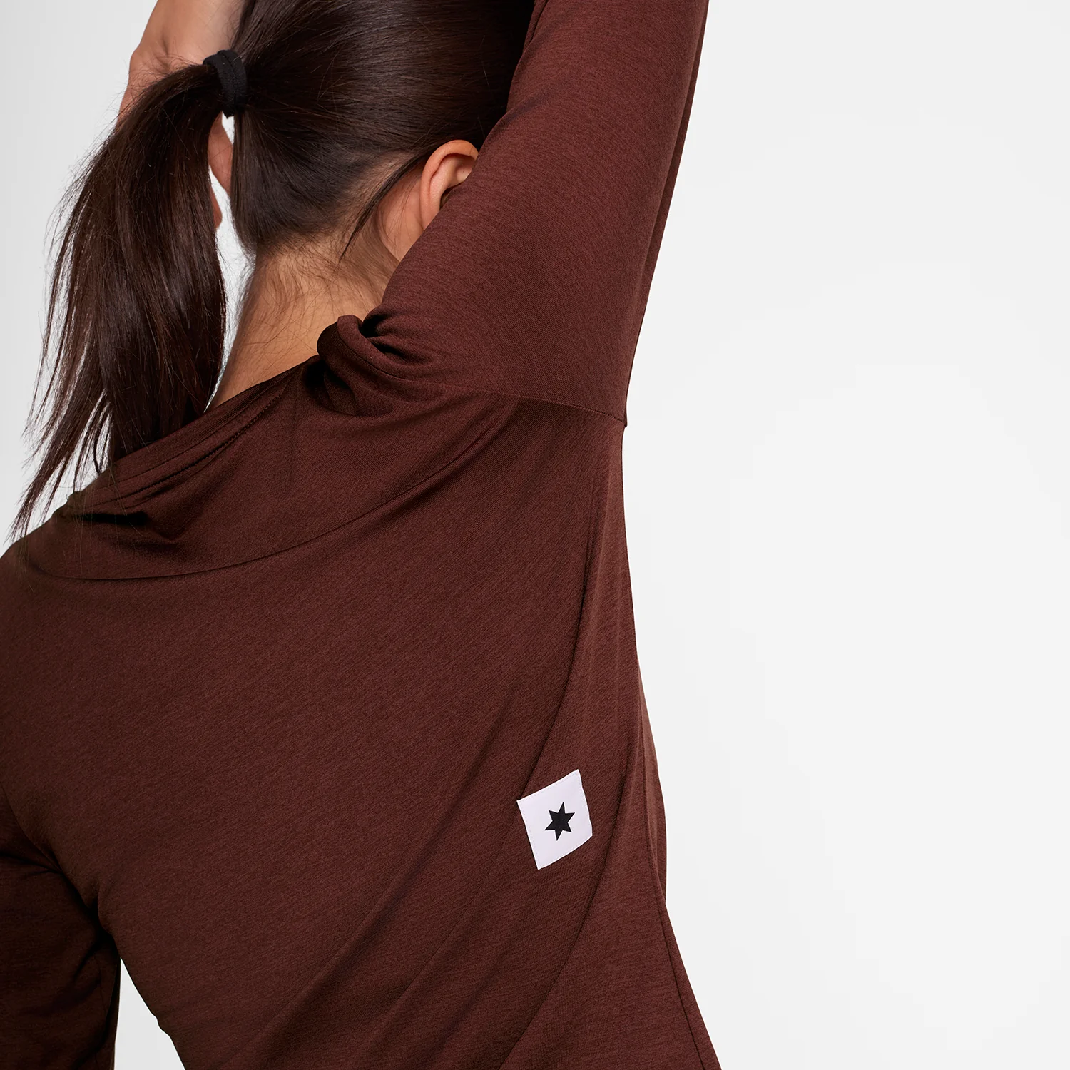Saysky Women's Logo Pace Long Sleeve "Red" - Image 3