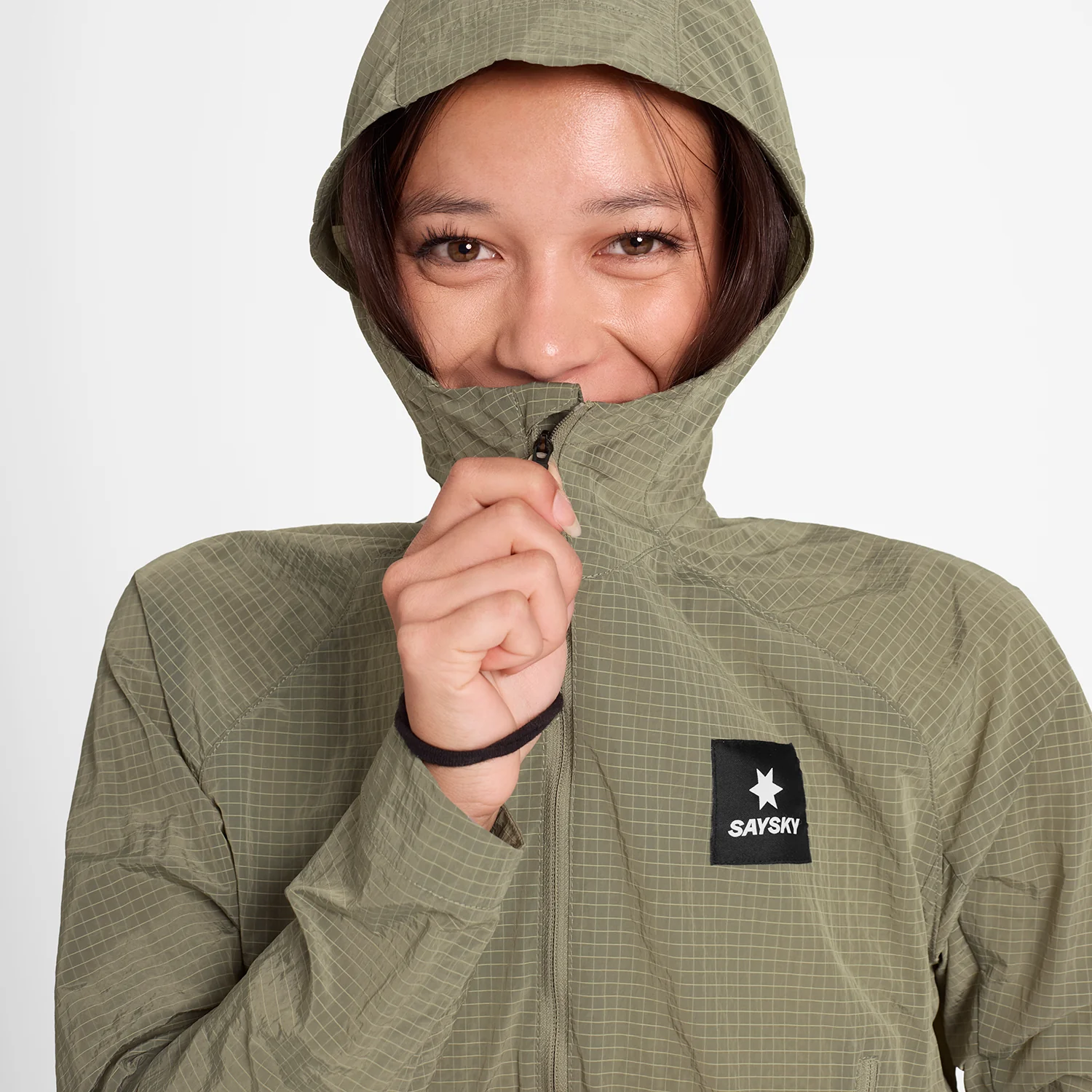 Saysky Women's Clean Pace Shield Jacket "Beige" - Image 6