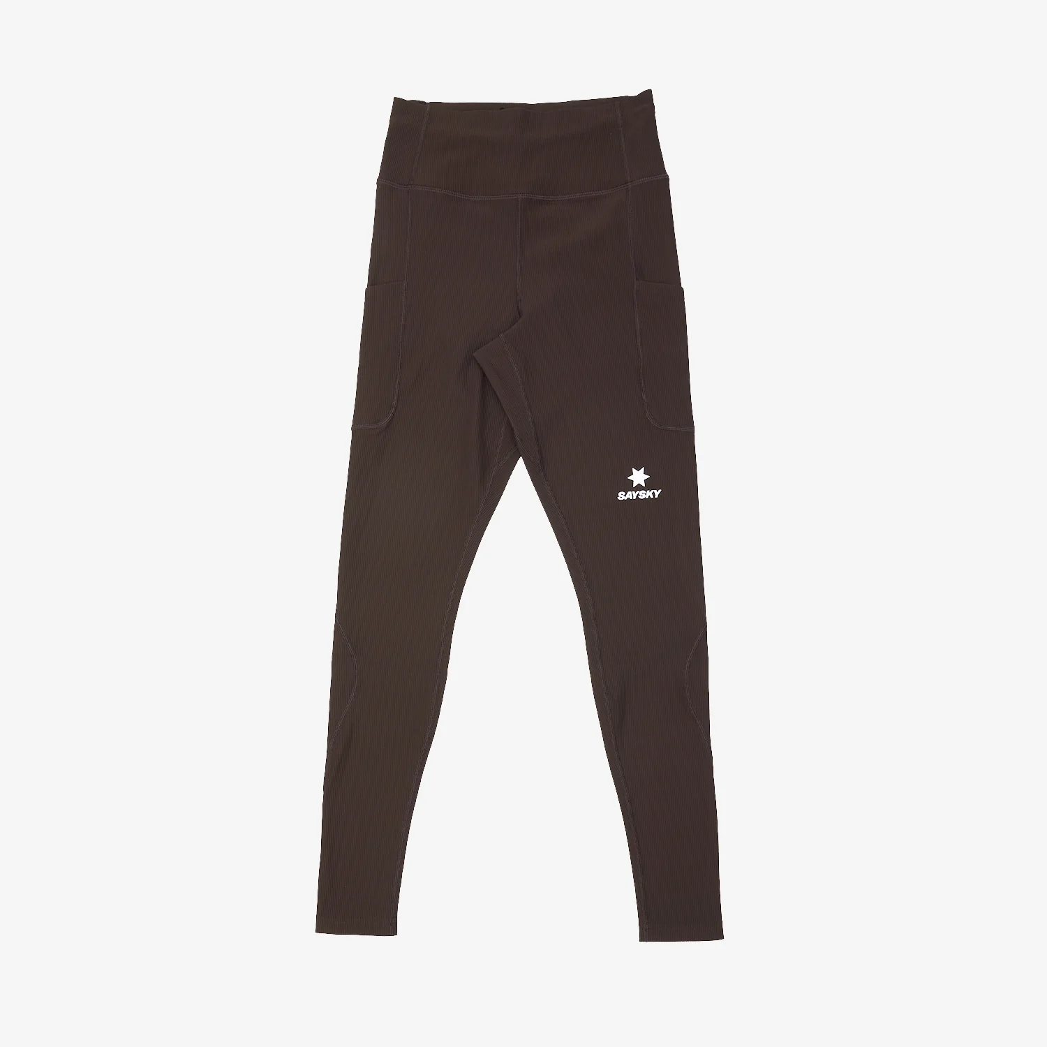 Saysky Women's Combat+ Rib Long Tights "Coffee"