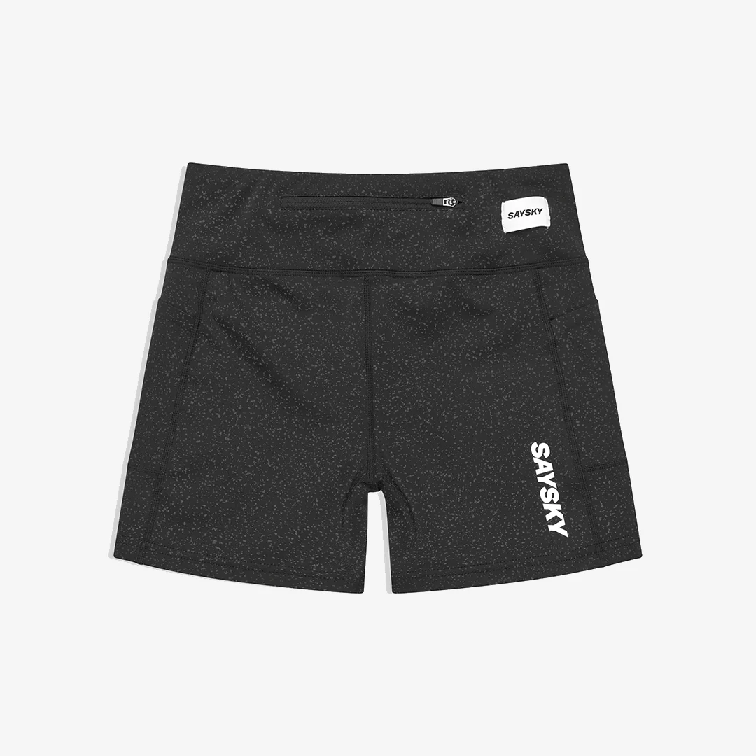 Saysky Women's Combat+ Short Tights 4" "Black Universe" - Image 2
