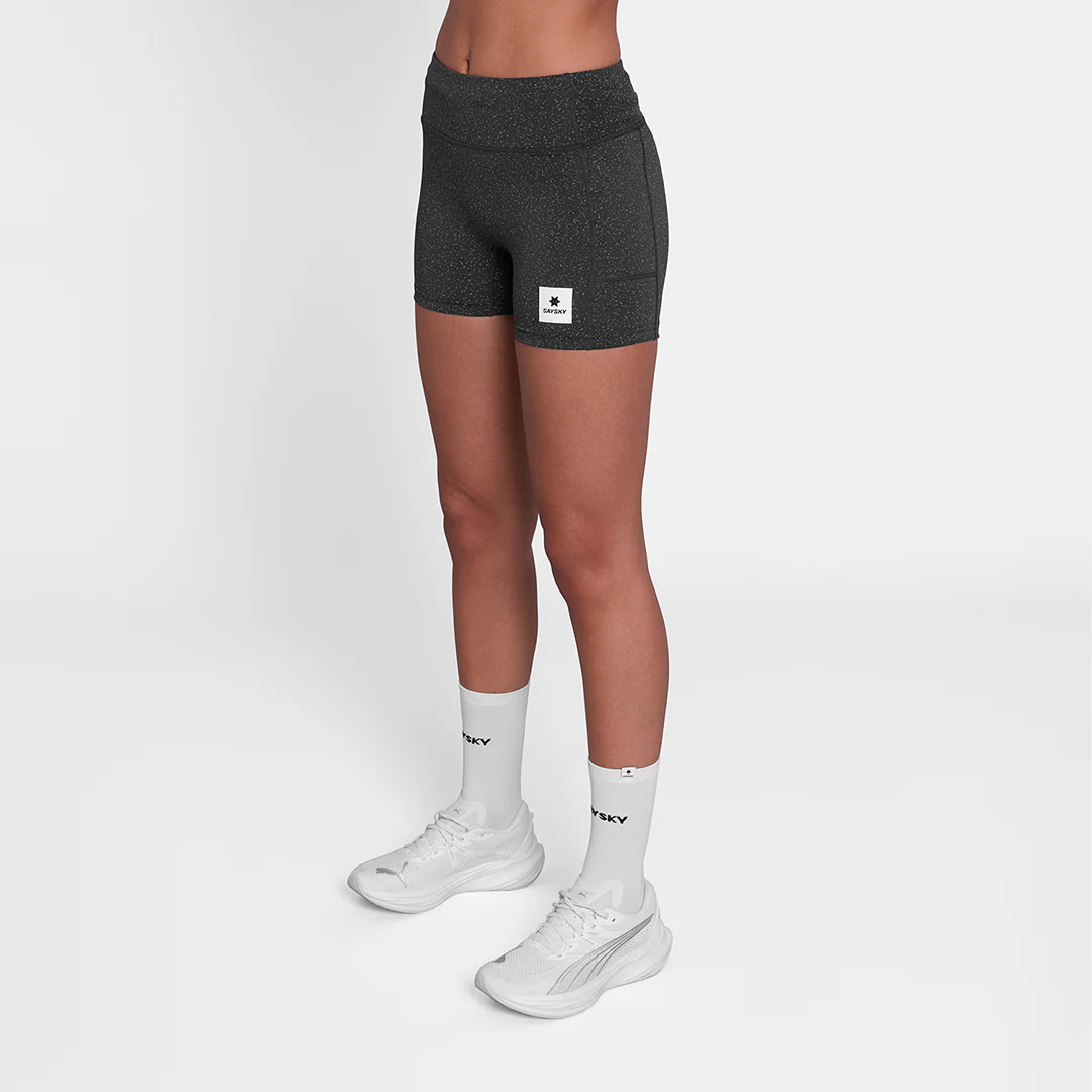 Saysky Women's Combat+ Short Tights 4" "Black Universe" - Image 3