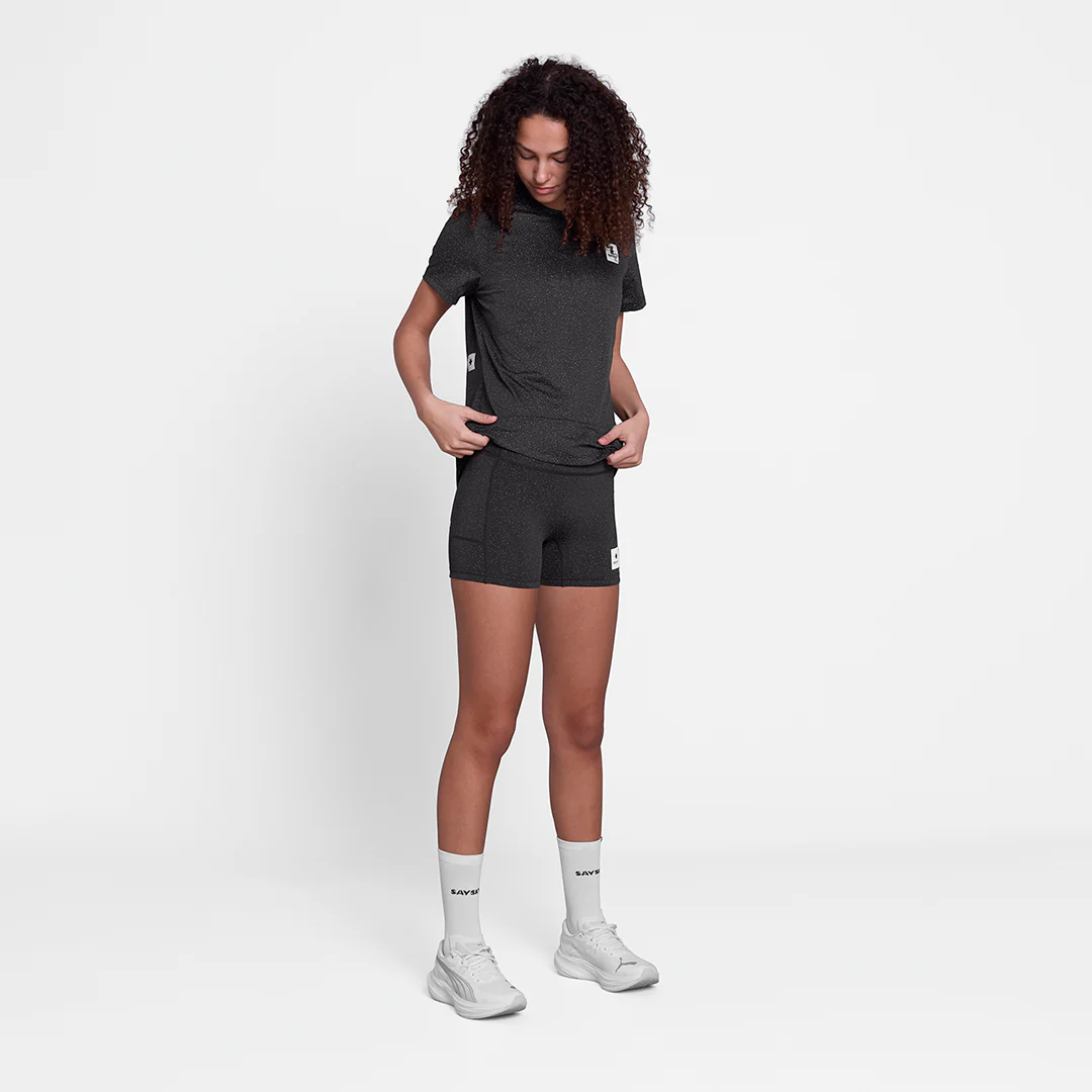 Saysky Women's Combat+ Short Tights 4" "Black Universe" - Image 4