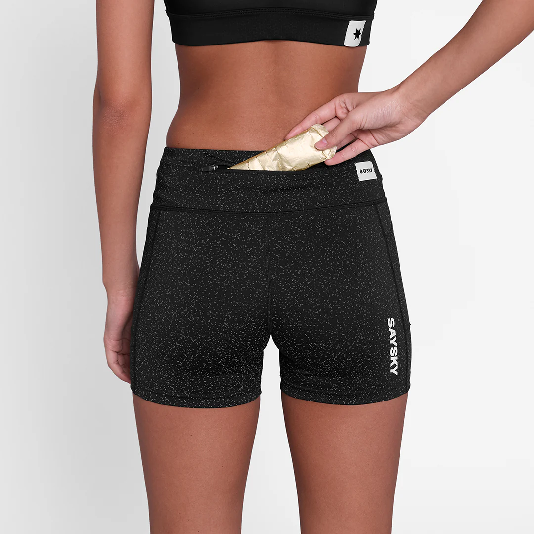 Saysky Women's Combat+ Short Tights 4" "Black Universe" - Image 5