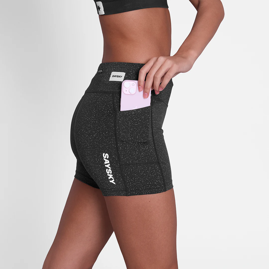 Saysky Women's Combat+ Short Tights 4" "Black Universe" - Image 6