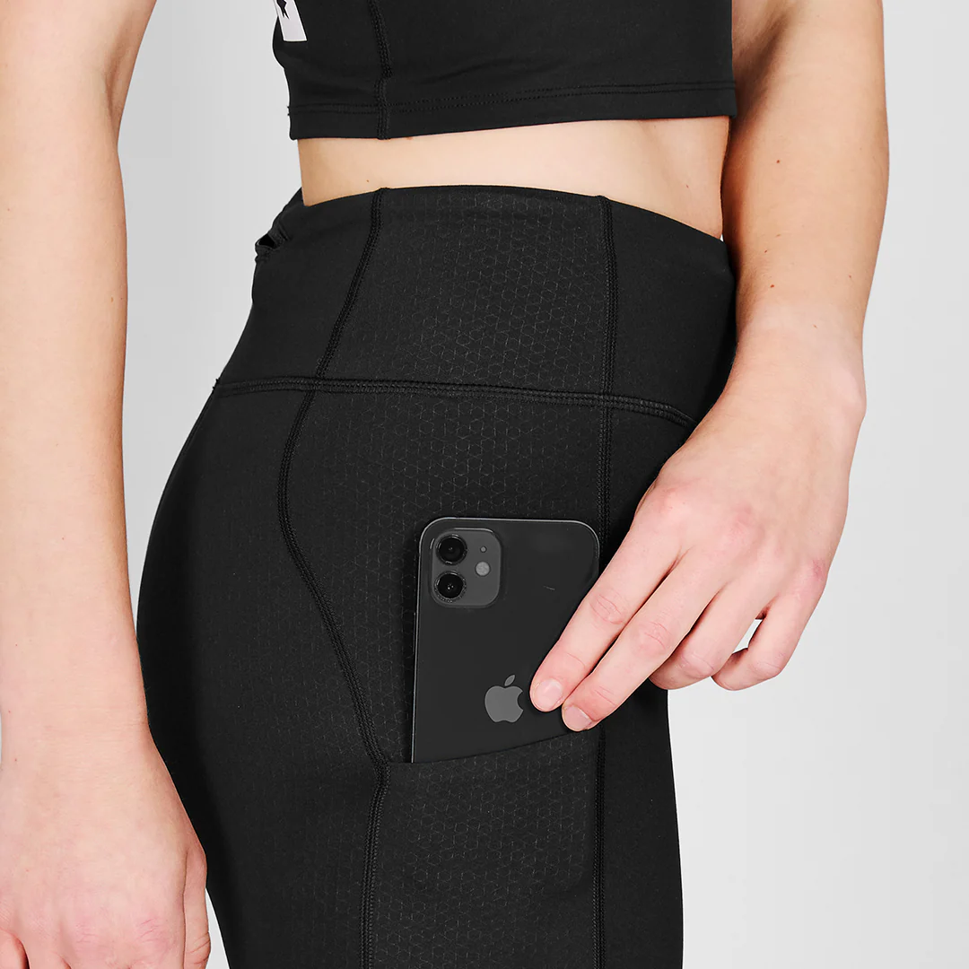 Saysky Women's Combat+ Short Tights 7" "Black" - Image 4