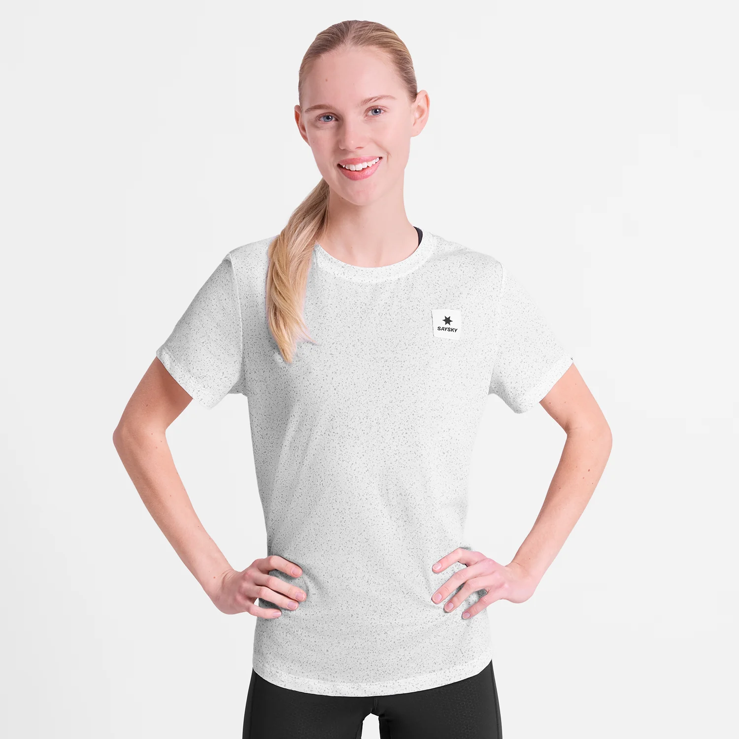 Saysky Women's Combat T-Shirt "White Universe" - Image 3