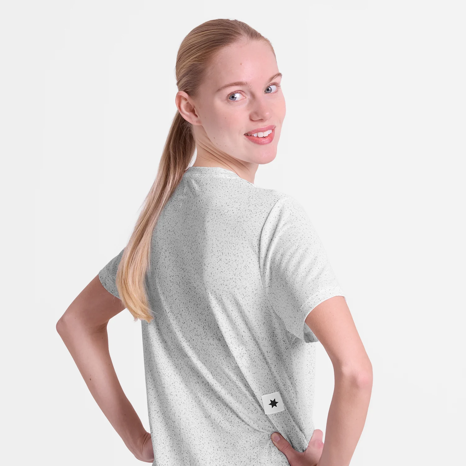 Saysky Women's Combat T-Shirt "White Universe" - Image 4