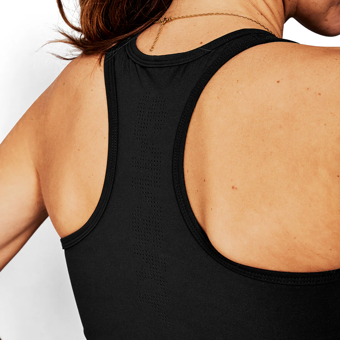 Saysky Women's Flow+ Race Crop Top "Black" - Image 3