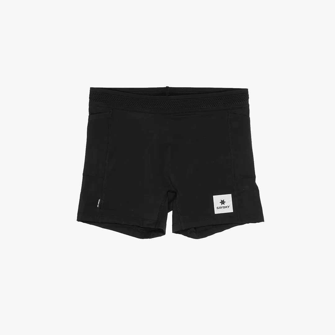 Saysky Women's Flow+ Race Short Tights 4'' "Black"