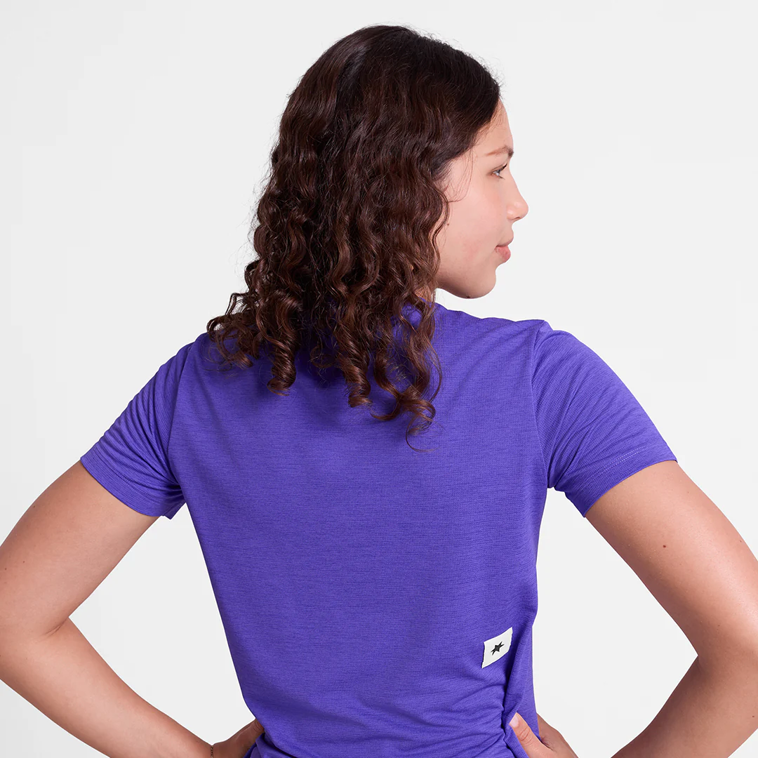 Saysky Women's Logo Combat Pro T-Shirt "Purple" - Image 4