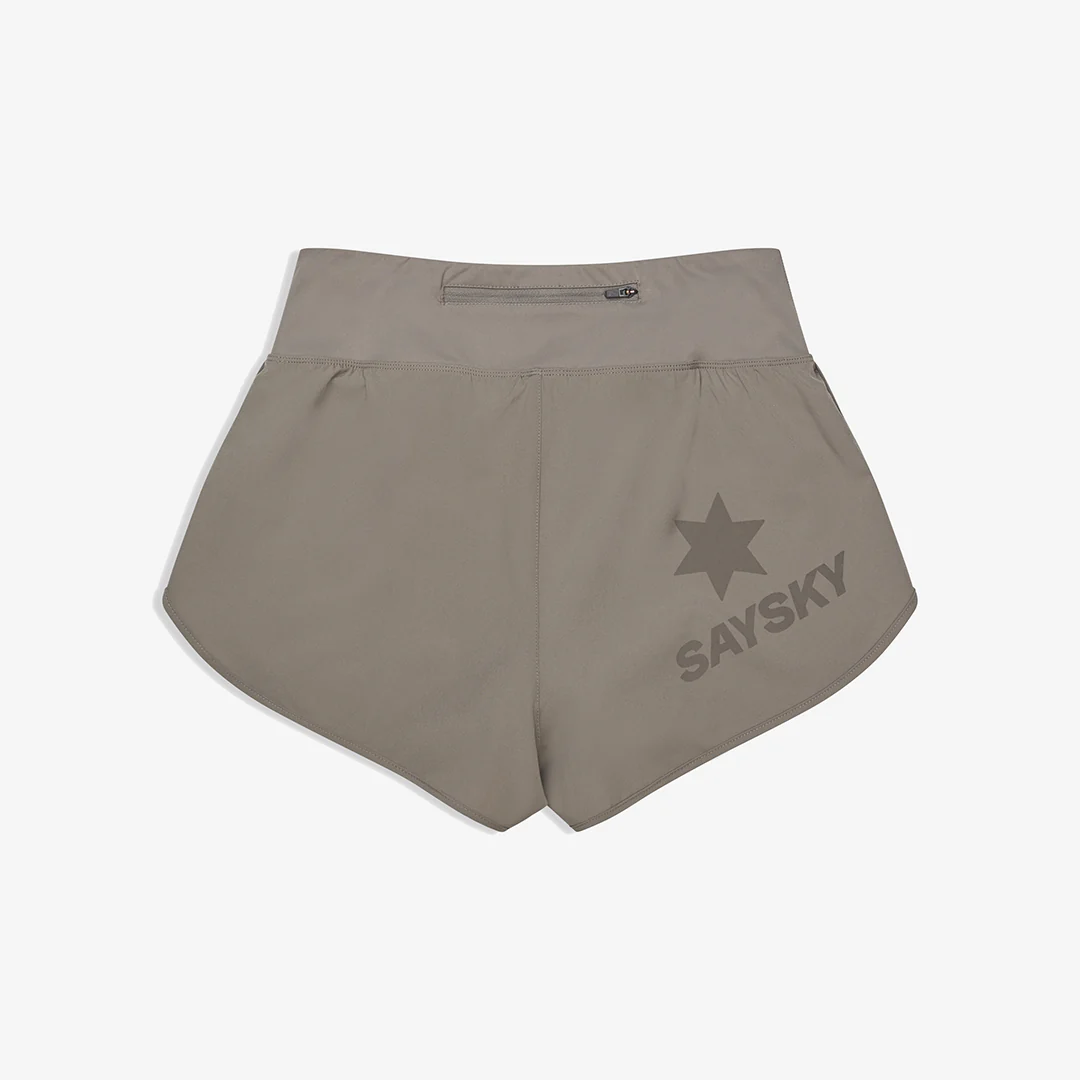 Saysky Women's Pace Shorts 3" "Taupe" - Image 2