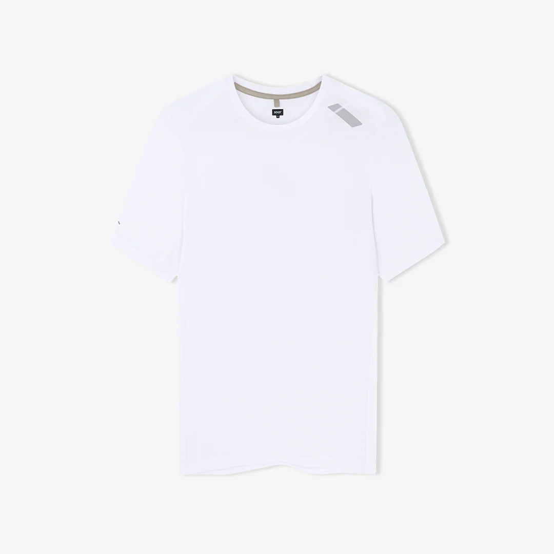 Soar Men's Eco SS Tech Tee "White"