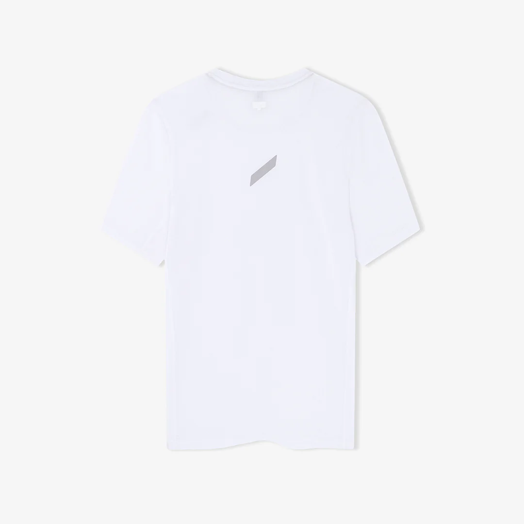 Soar Men's Eco SS Tech Tee "White" - Image 2