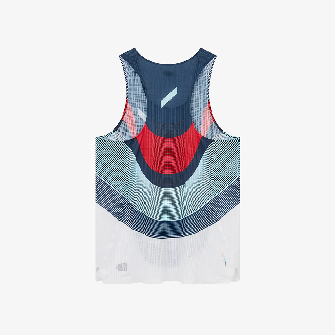 Soar Men's Race Vest 2.0 "Navy/Red/White" - Image 2